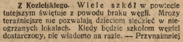 Koźle, Katolik cz.1 (23.12.1919)
