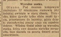 Olesno, Nowiny Codzienne (26,27.12.1925)