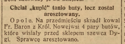 Opole, Nowiny Codzienne (26,27.12.1925)