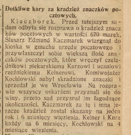 Kluczbork, Nowiny Codzienne (31.12.1925)