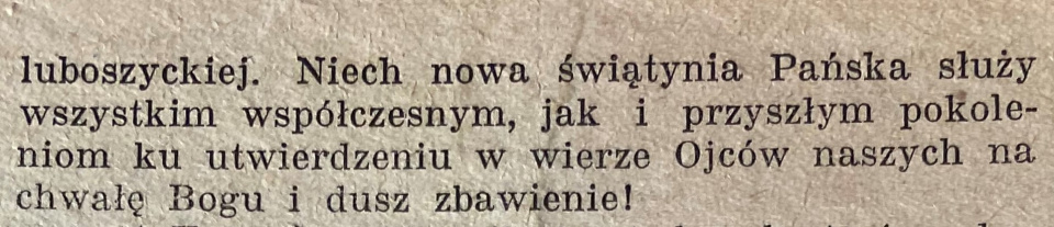 Luboszyce, Gazeta Opolska cz.2 (23.09.1919)
