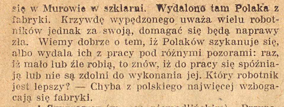 Murów, Gazeta Opolska cz.2 (08.12.1920)