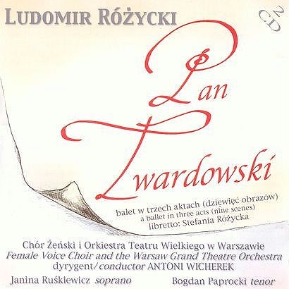 Balet "Pan Twardowski" z muzyką L. Różyckiego (okładka płyty)