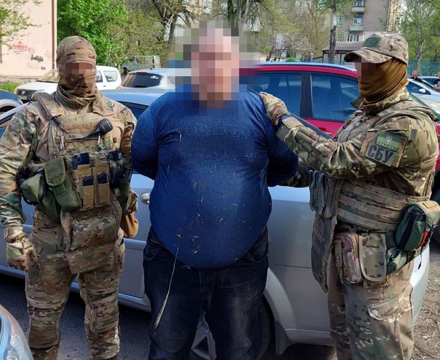Російських агентів затримала СБУ в Запоріжжі (фото Служби безпеки України)