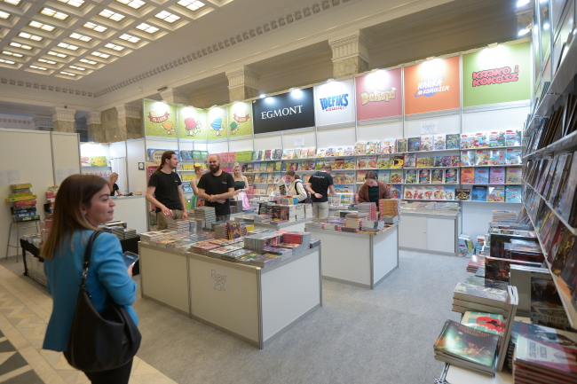 Міжнародний книжковий ярмарок у Варшаві [Fot. PAP/Marcin Obara]