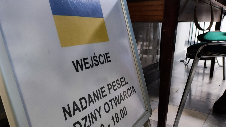 Надання номерів PESEL біженцям з України, уряд міста Ополе [фот. Мацєй Марцінські]