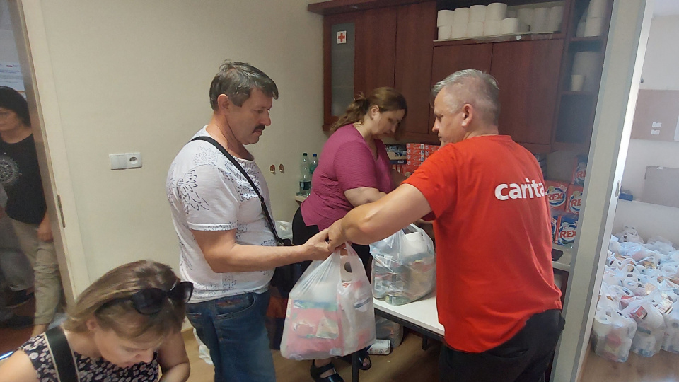 Біженці з України отримують допомогу в Карітас Опольської дієцезії