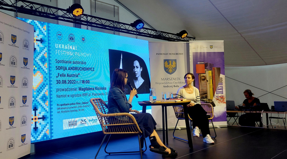 Софія Андрухович: Я вважаю, що на сьогодні актуальне все, що пов’язане з Україною (фото Світлани Мех)