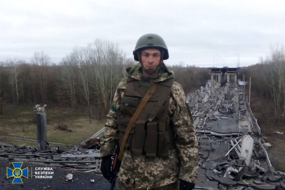 Олександр Мацієвський (фото з Facebook Служби безпеки України)