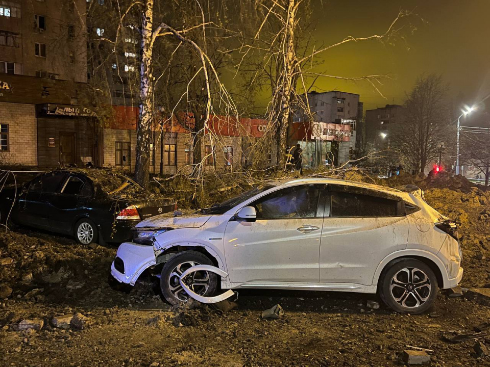 Пошкодження у Бєлгороді (Фото Telegram-канал "Настоящий Гладков")
