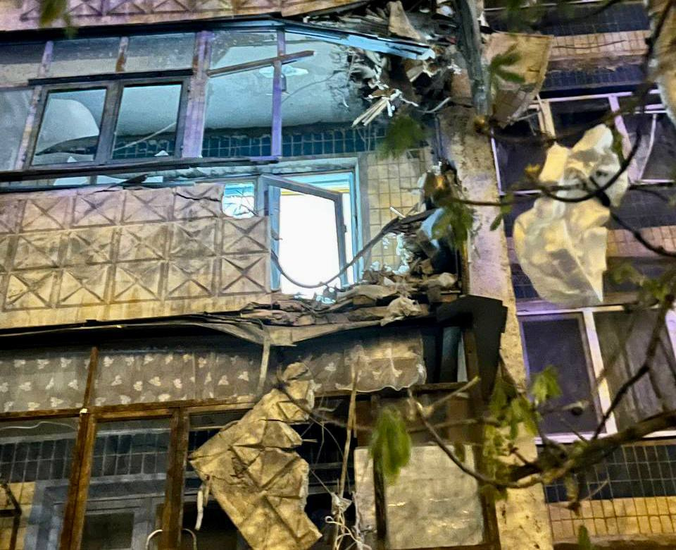 Пошкодження у Бєлгороді (Фото Telegram-канал "Настоящий Гладков")
