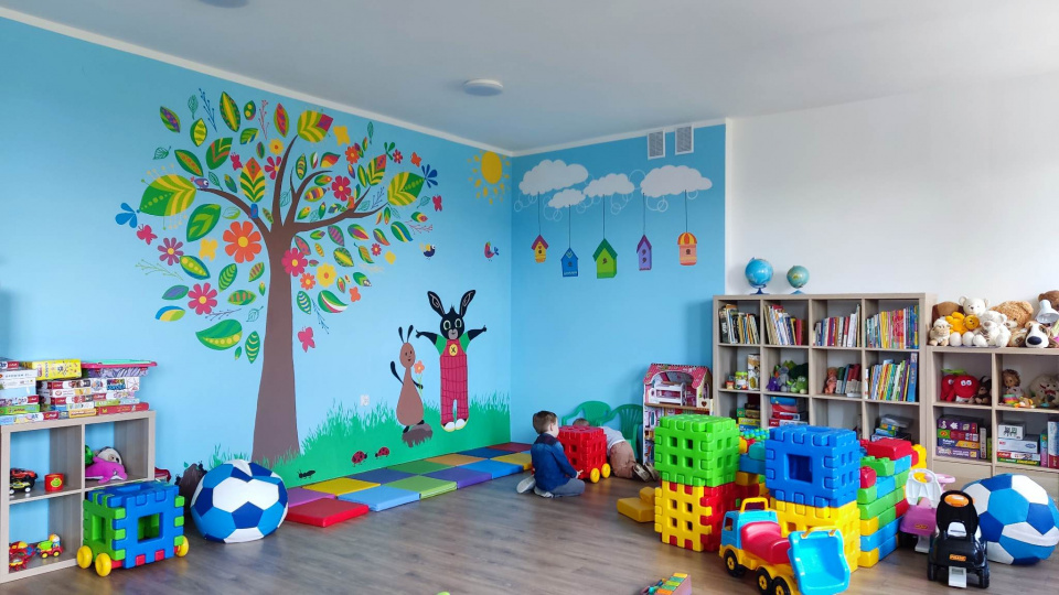 При центрі милосердя є дитяча ігрова кімната (фото Олександри Попенко)