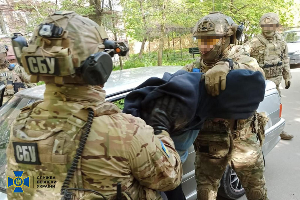 Російських агентів затримала СБУ в Запоріжжі (фото Служби безпеки України)