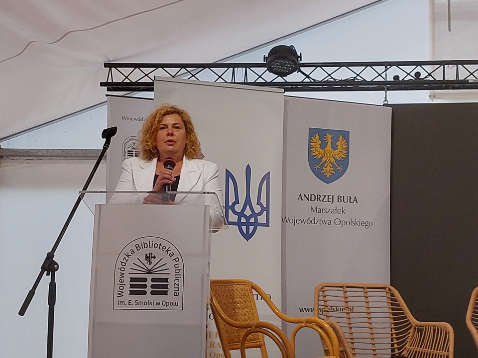 Почесний консул України в Ополі Ірена Пордзік (фото Світлани Мех)