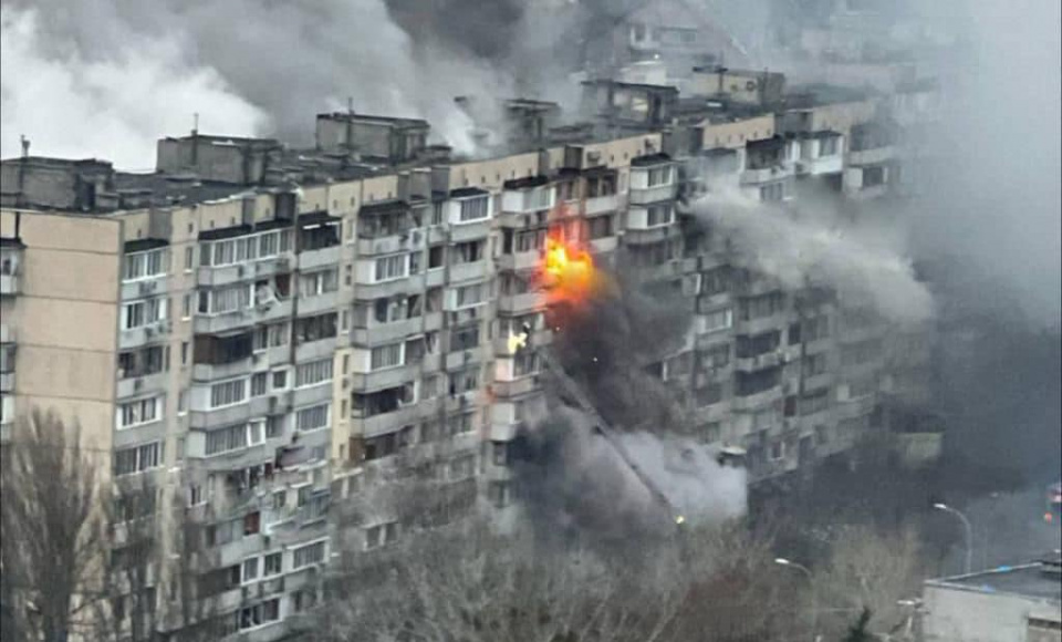 Атака на Київ 02.01.23 (фото з фейсбуку Київської міської прокуратури)