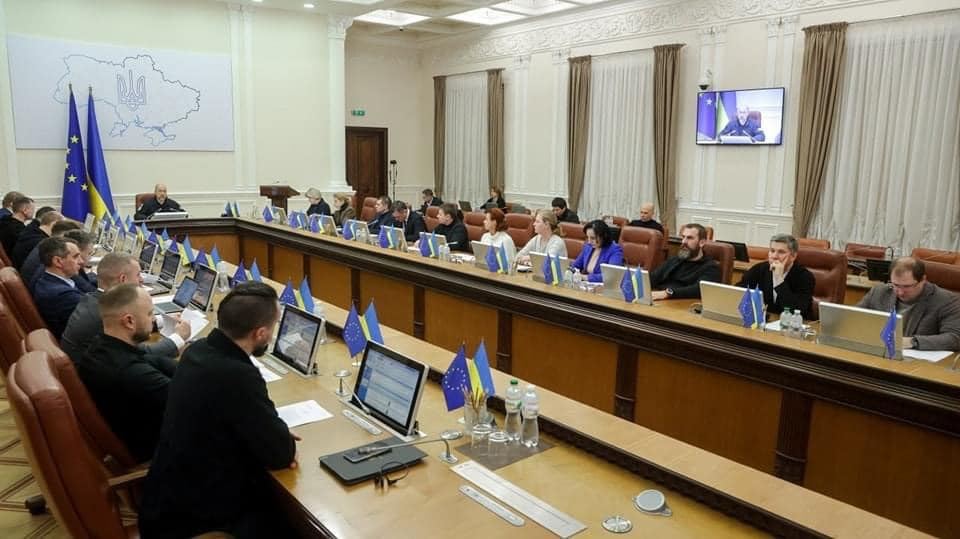 Засідання уряду України (фото з фейсбуку Наталії Калмикової)