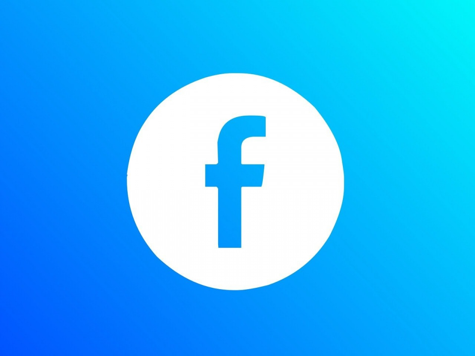 Логотип фейсбуку (фото pixabay)