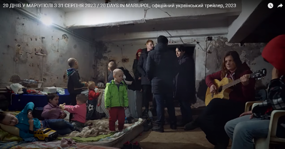 Я б рекомендував його полякам, які не свідомі того, що відбувається в Україні - Рафал Мосціцький про фільм "20 днів у Маріуполі" (скриншот із фільму)