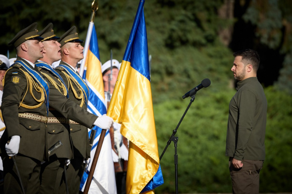 Українці сьогодні, 23 серпня, відзначають День державного прапора України (фото Офісу Президента України)