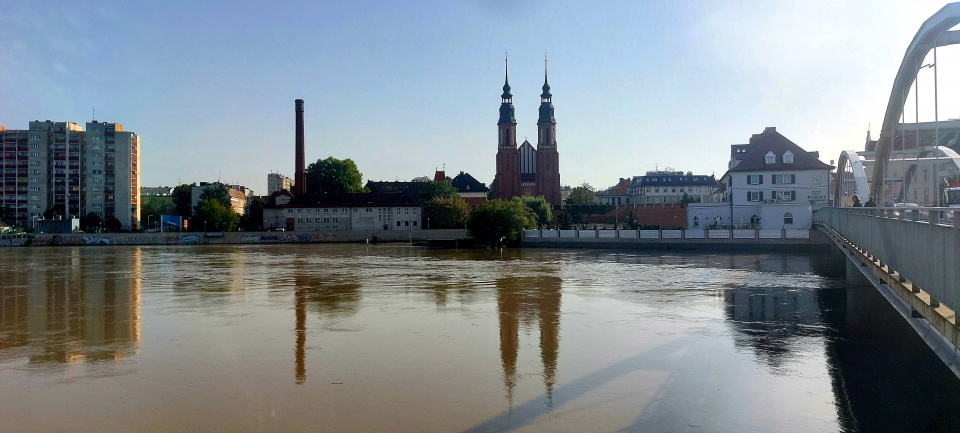 Річка Одра в Ополі (фото Світлани Мех)