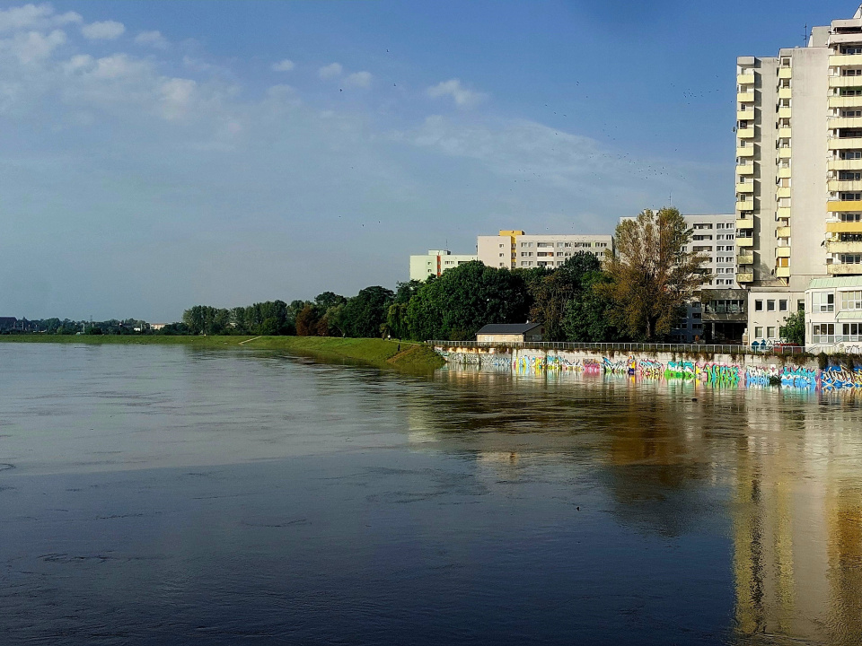 Річка Одра в Ополі (фото Світлани Мех)