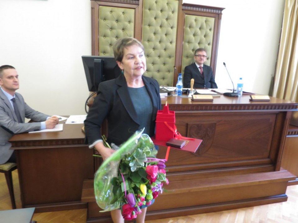 Rektor prof.Zofia Wilimowska [fot.Dorota Kłonowska]