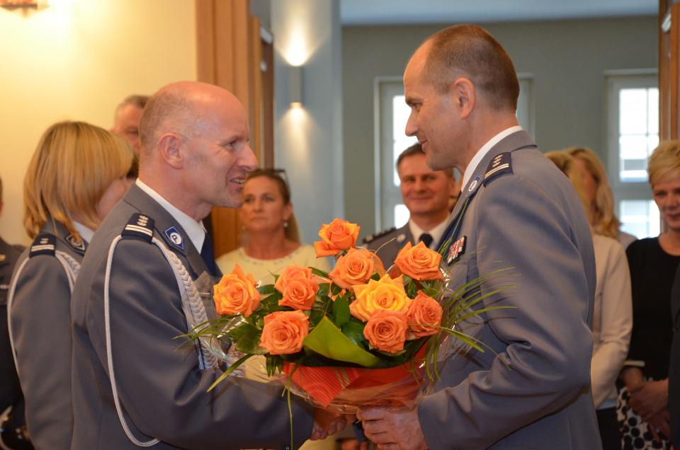 Komendant wojewódzki policji w Opolu Jarosław Kaleta [fot. Piotr Wrona]