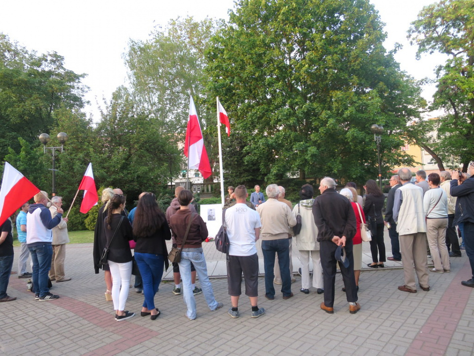 Upamiętnili rotmistrza Pileckiego w Opolu [fot. Monika Pawłowska]