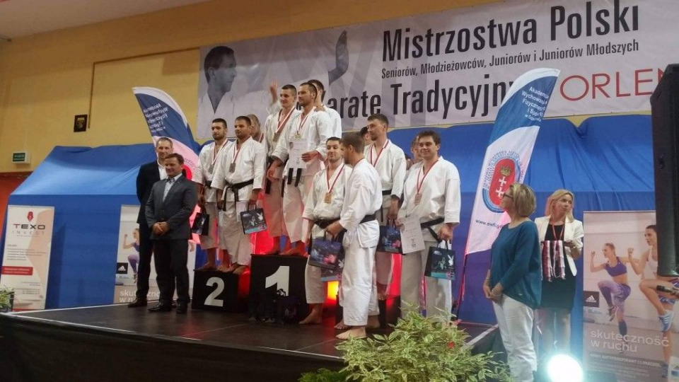 Medaliści Kluczborskiego Klubu Karate [fot. archiwum KKKT]