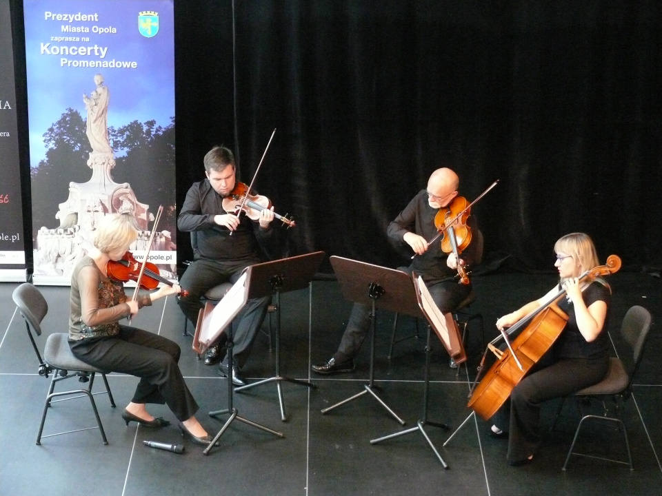 Kwartet smyczkowy „Quatuor Europa” [fot. Małgorzata Ślusarczyk]