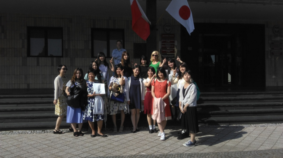 Grupa japońskich studentek odwiedziła Opole [fot. Daria Placek]