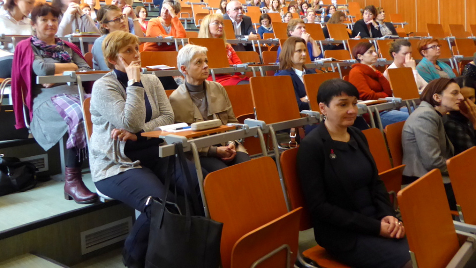 Konferencja szkoleniowa "Profilaktyka HIV/AIDS, a praca pielęgniarek i położnych" w Opolu [fot. Monika Pawłowska]