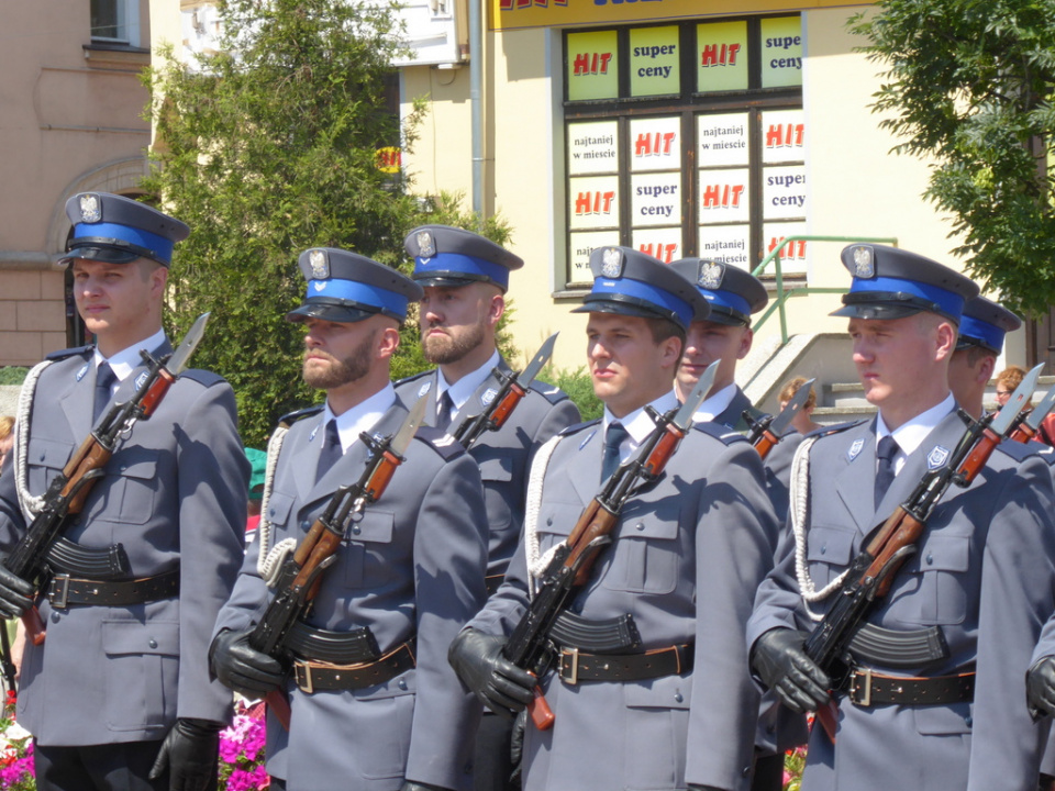 Wojewódzkie obchody Święta Policji w Krapkowicach (2017) [fot. Witold Wośtak]