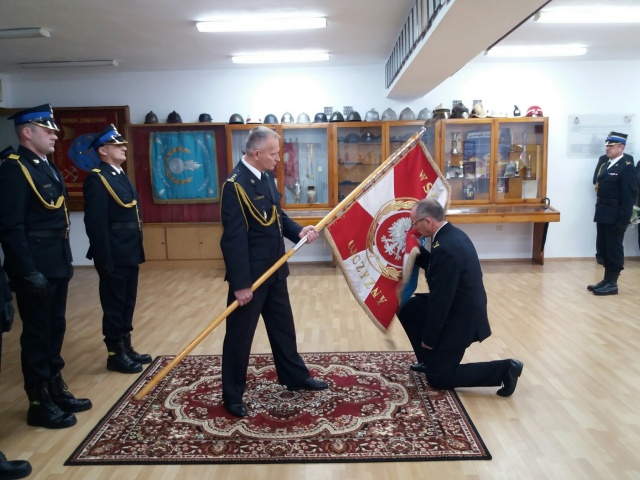 Dariusz Maciążek nowym dowódcą brzeskich strażaków