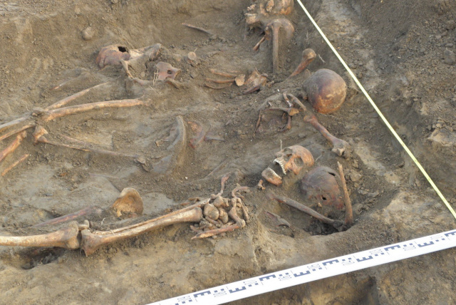 Strzelce Opolskie: trwa identyfikacja szczątków więźniów wydobytych w czasie ekshumacji