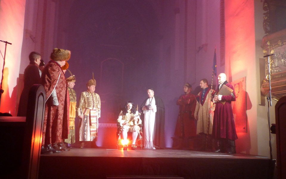 Król Jan Kazimierz w Opolu. Inscenizacja [fot. Ewelina Laxy]