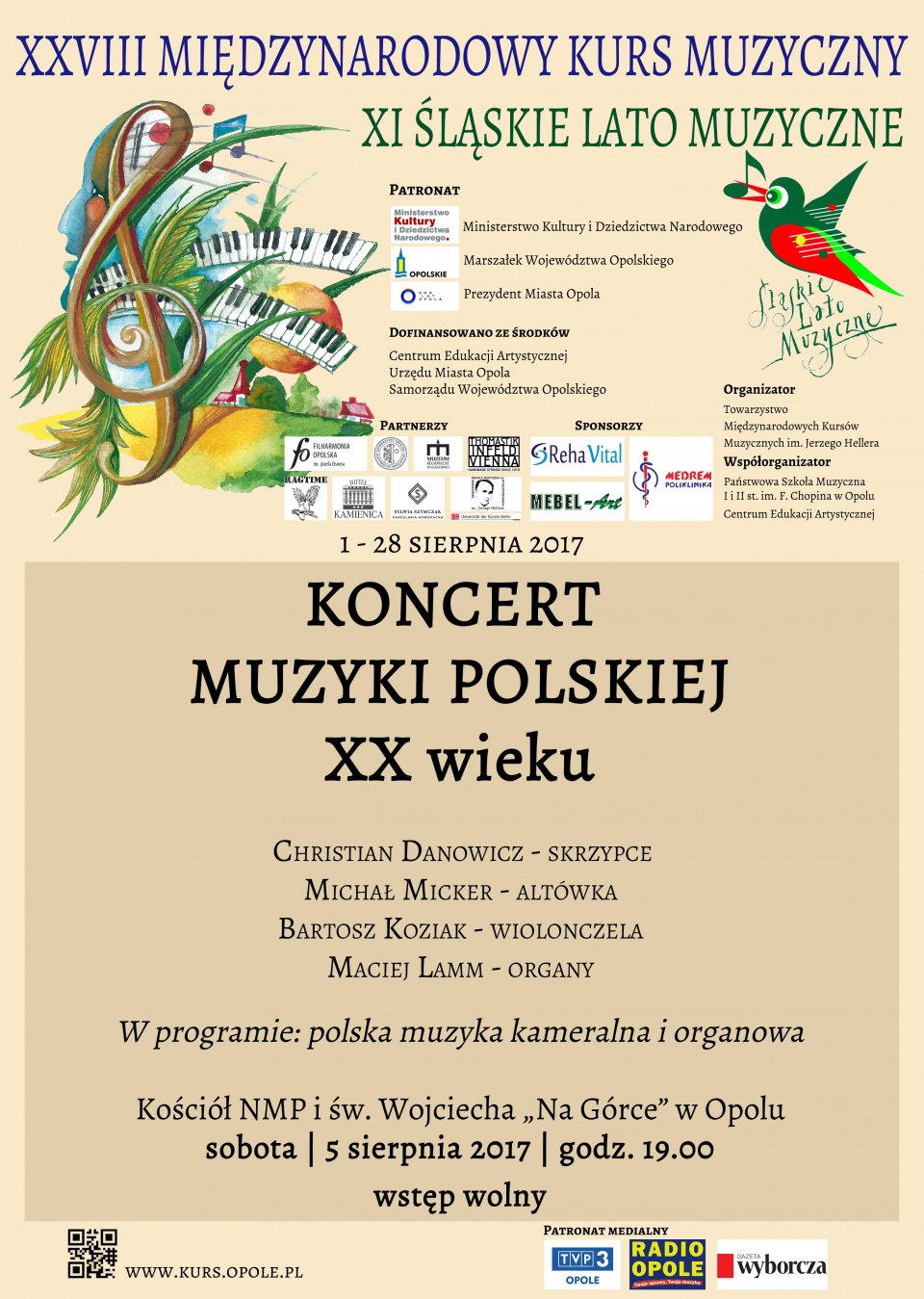 XI Śląskie Lato Muzyczne - koncerty od 1 do 11 sierpnia