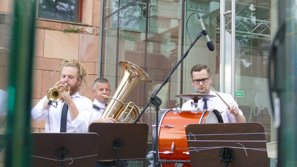 Dizzy Boys Brass Band na letniej scenie FO © [fot. Małgorzata Ślusarczyk]