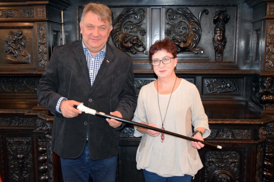 Laska burmistrza Peppela trafiła do Muzeum Piastów Śląskich [fot. brzeg24.pl]