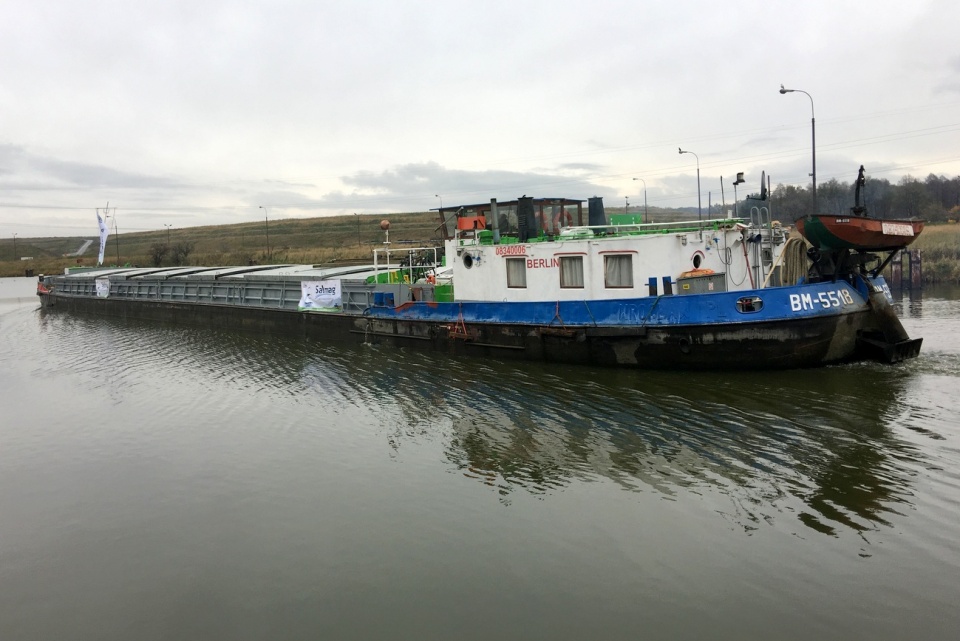 Barka na Kanale Gliwickim [fot. Agnieszka Pospiszyl]
