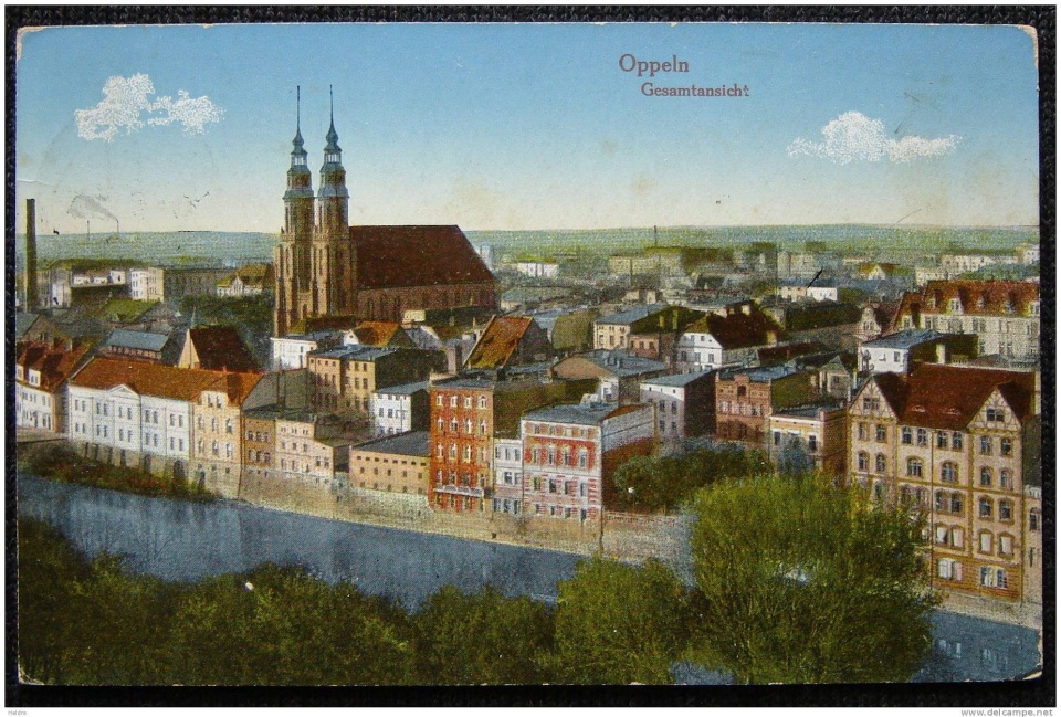 Tak Opole wyglądało przed wojną [fot. https://www.facebook.com/przedwojenneOppeln22/?ref=page_internal]