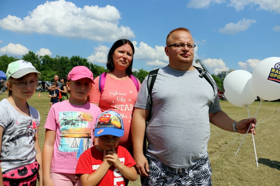 Opolskie rodziny bawią się na pikniku "Miliard z programu 500 plus" [fot. Agnieszka Lubczańska]