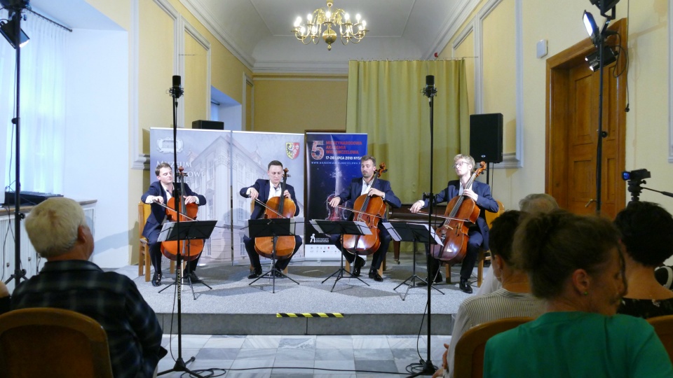 Polish Cello Quartet podczas V MAW © [fot. Małgorzata Ślusarczyk]