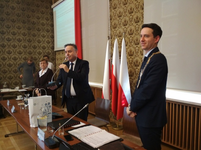 Krzysztof Kawałko pożegnał się z funkcją wiceprzewodniczącego Rady Miasta Opola