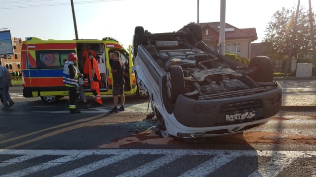 Poranne wypadki w Opolu. Cztery osoby ranne