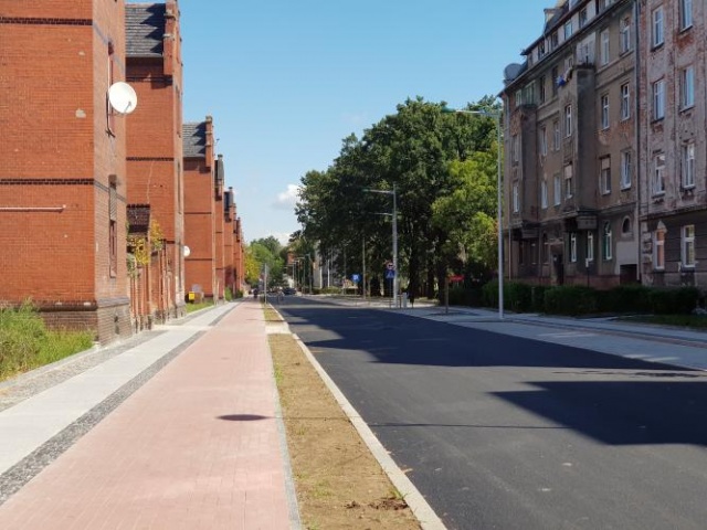 Kończy się remont ulicy Wolności w Brzegu