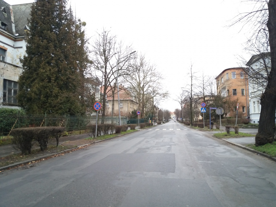 Ulica Jana Pawła II w Brzegu [fot. Maciej Stępień]