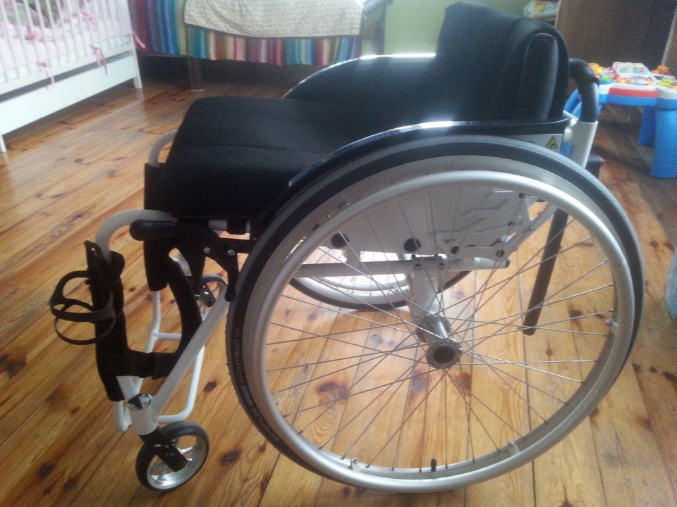 Wózek inwalidzki [fot. Agnieszka Pospiszyl]