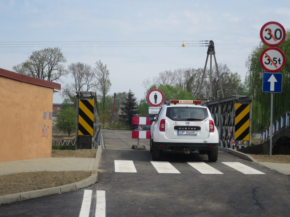 Most tymczasowy w Prudniku otwarty będzie od wtorku [zdj. Jan Poniatyszyn]