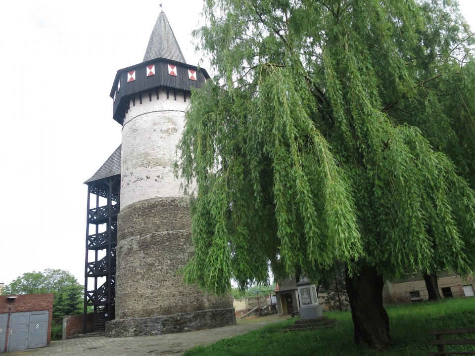 Czasowo zamknięta dla zwiedzających Wieża Woka w Prudniku [zdj. Jan Poniatyszyn]